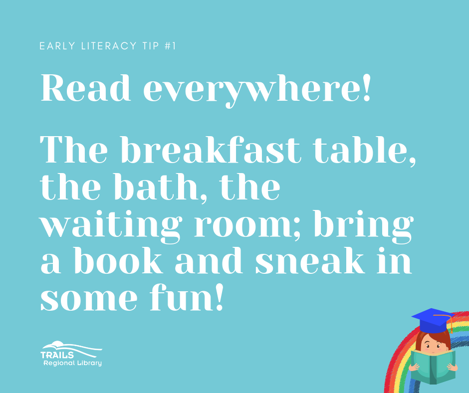 teal block with text read everywhere