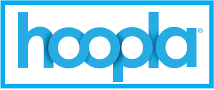 blue text hoopla link