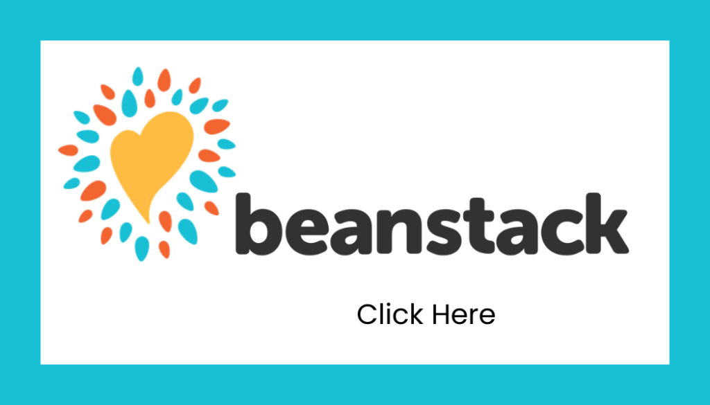 Trails Regional Library. trailslibrary.org. Log your reading with Beanstack Click here to access with heart and starbursts in bottom right corner of yellow rectangle.